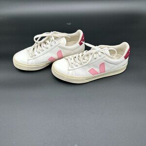 Veja Esplar Leather Sneakers Womens 9 (40 EUR)